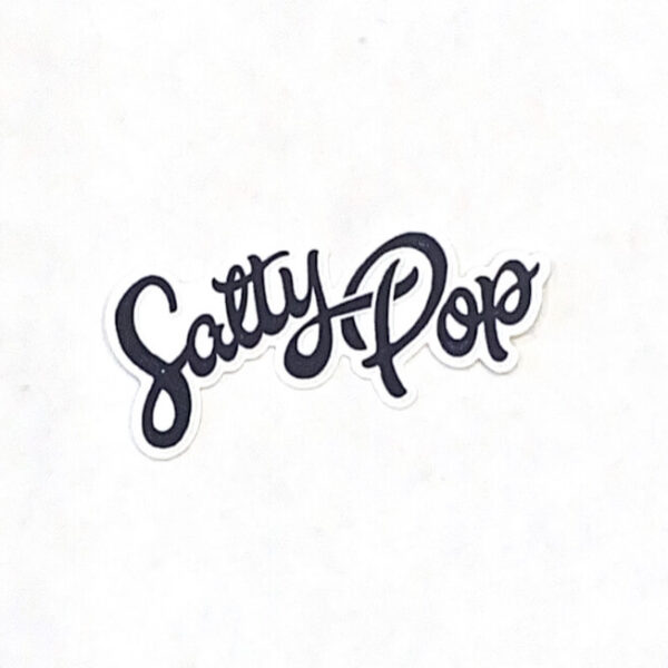 Salty Pop Logo Sticker